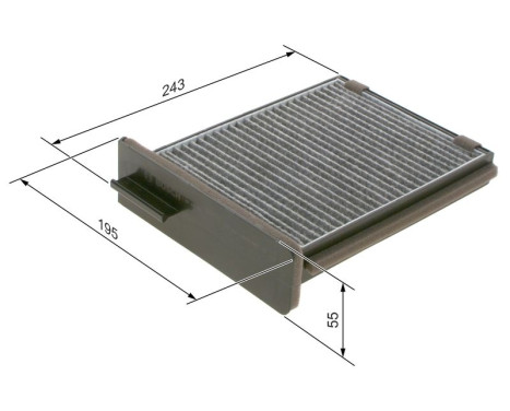 Filter, interior air R5600 Bosch, Image 9