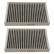 Filter set, cabin air 30642 FEBI