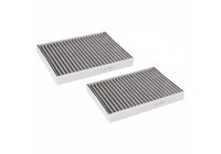 Filter set, cabin air ADBP250007 Blue Print