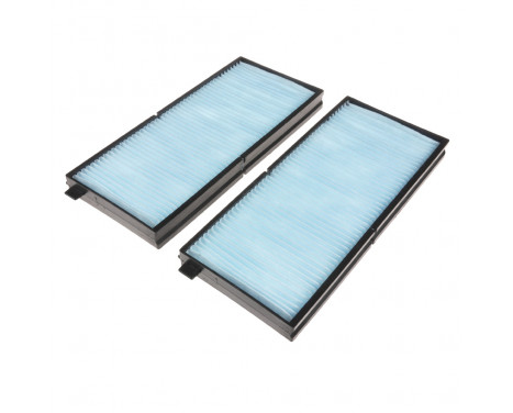 Filter set, cabin air ADG02565 Blue Print
