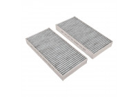 Filter set, cabin air ADH22504 Blue Print