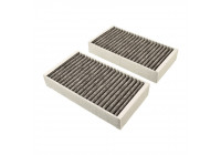 Filter set, cabin air ADU172514 Blue Print