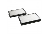 Filter set, cabin air filter