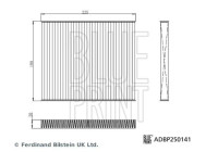 Interior filter ADBP250141 Blue Print