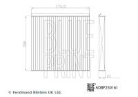 Interior filter ADBP250161 Blue Print