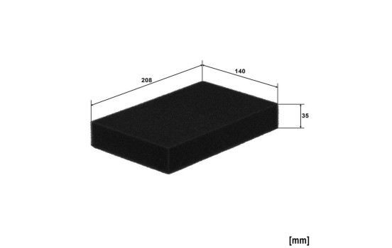 Interior filter CS 21 070 MANN-FILTER, Image 2