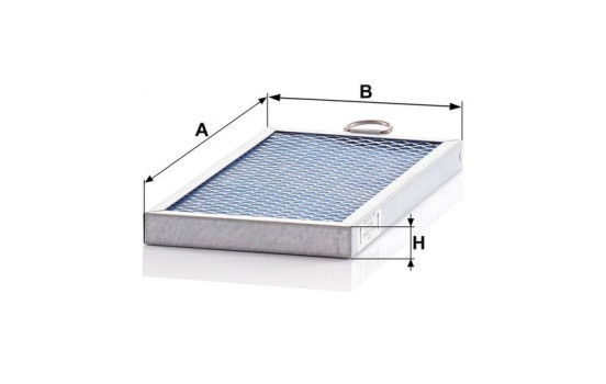Interior filter CU 24 500 MANN-FILTER, Image 2