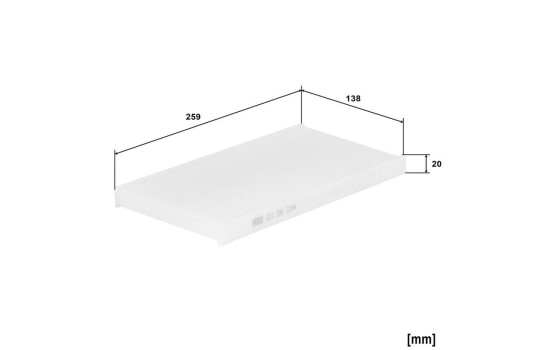 Interior filter CU 26 034-2 MANN-FILTER, Image 2