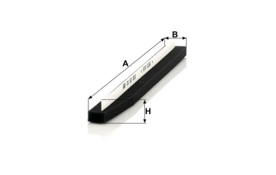 Interior filter CU 52 002 MANN-FILTER, Image 2