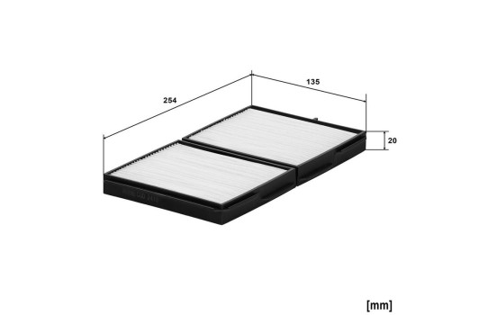 Interior filter CUD 2410 MANN-FILTER, Image 3