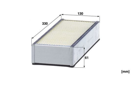Interior filter CUD 33 009 MANN-FILTER, Image 2