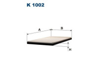 Interior filter K 1002 Filtron