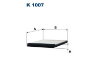 Interior filter K 1007 Filtron