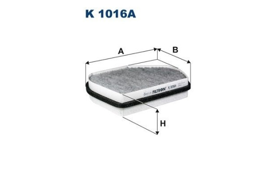 Interior filter K 1016A Filtron