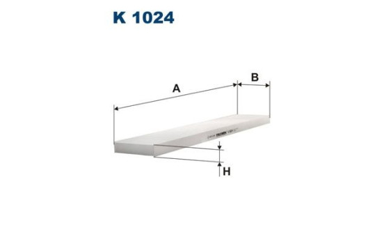 Interior filter K 1024 Filtron