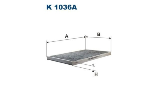 Interior filter K 1036A Filtron