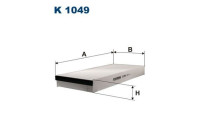 Interior filter K 1049 Filtron