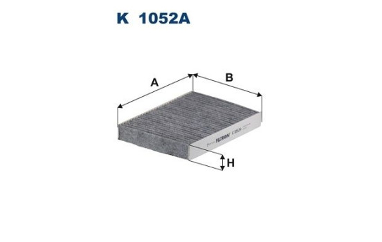 Interior filter K 1052A Filtron