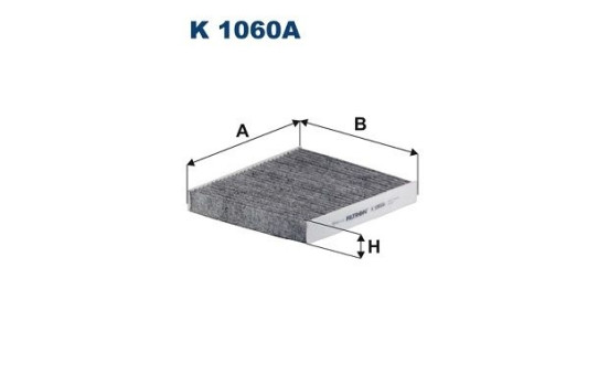 Interior filter K 1060A Filtron