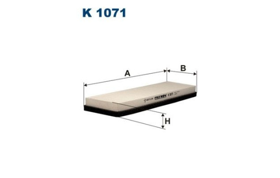Interior filter K 1071 Filtron