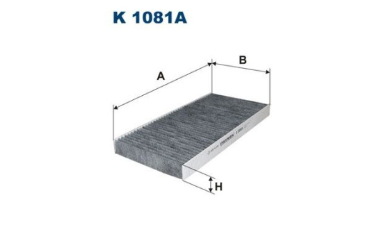 Interior filter K 1081A Filtron