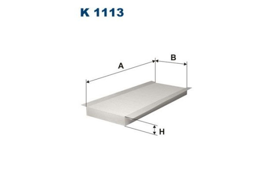 Interior filter K 1113 Filtron