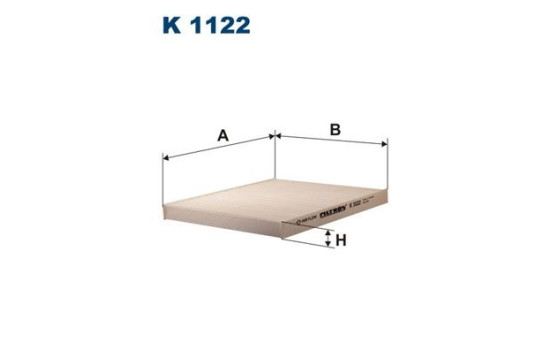 Interior filter K 1122 Filtron