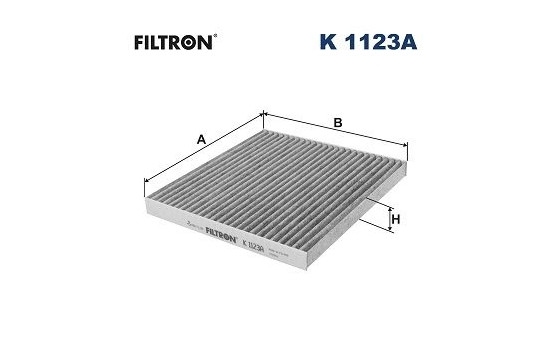 Interior filter K 1123A Filtron