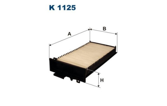 Interior filter K 1125 Filtron