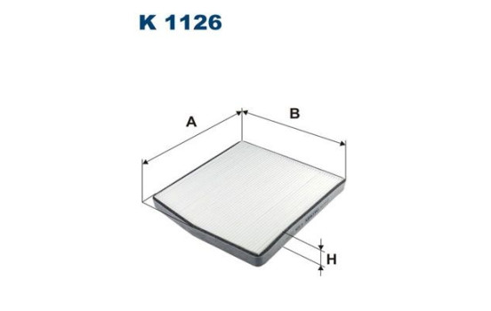 Interior filter K 1126 Filtron