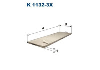 Interior filter K 1132-3x Filtron