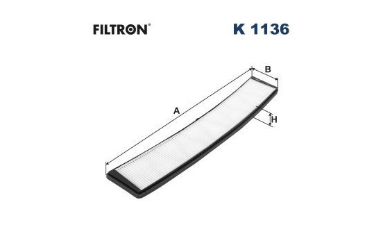 Interior filter K 1136 Filtron