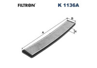 Interior filter K 1136A Filtron