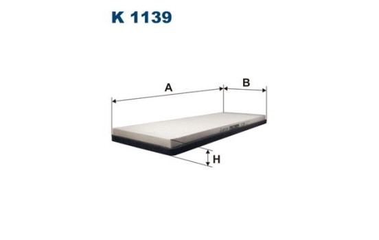 Interior filter K 1139 Filtron