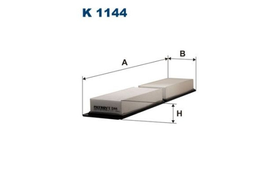 Interior filter K 1144 Filtron
