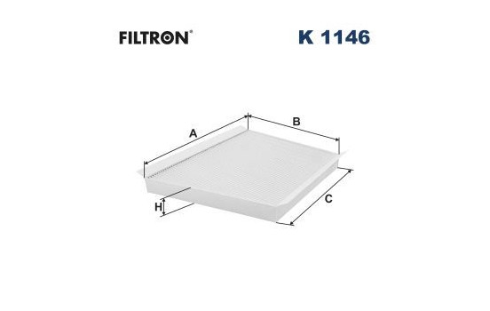 Interior filter K 1146 Filtron