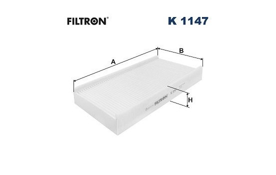 Interior filter K 1147 Filtron