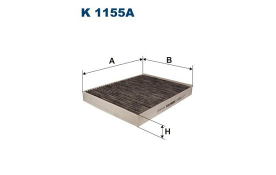 Interior filter K 1155A Filtron
