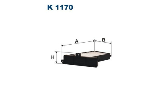 Interior filter K 1170 Filtron