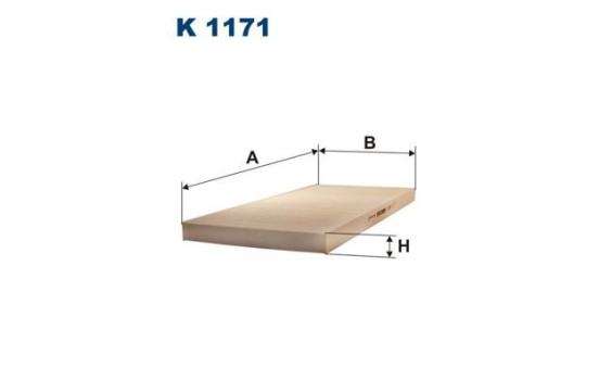 Interior filter K 1171 Filtron