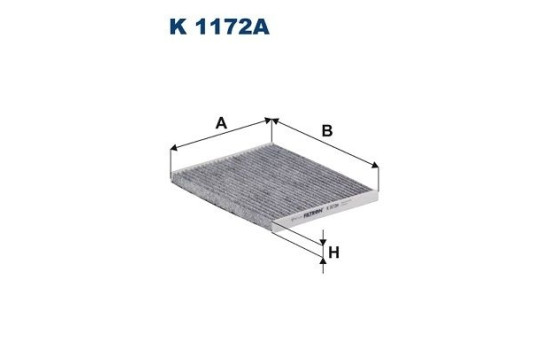 Interior filter K 1172A Filtron