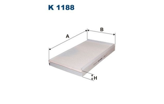 Interior filter K 1188 Filtron