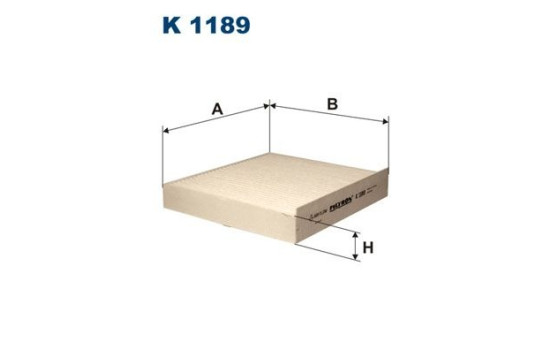 Interior filter K 1189 Filtron