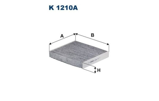 Interior filter K 1210A Filtron