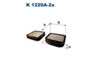 Interior filter K 1220A-2x Filtron