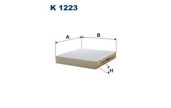 Interior filter K 1223 Filtron