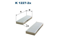Interior filter K 1227-2x Filtron