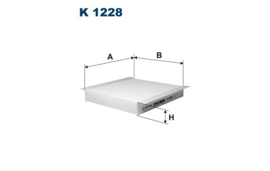 Interior filter K 1228 Filtron