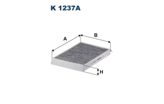 Interior filter K 1237A Filtron