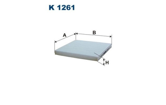 Interior filter K 1261 Filtron